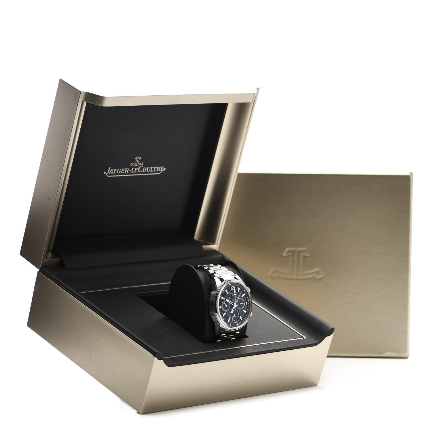 Jaeger-LeCoultre Stainless Steel 42mm Polaris Perpetual Calendar Automatic Watch Blue Q9088180 5 of 5