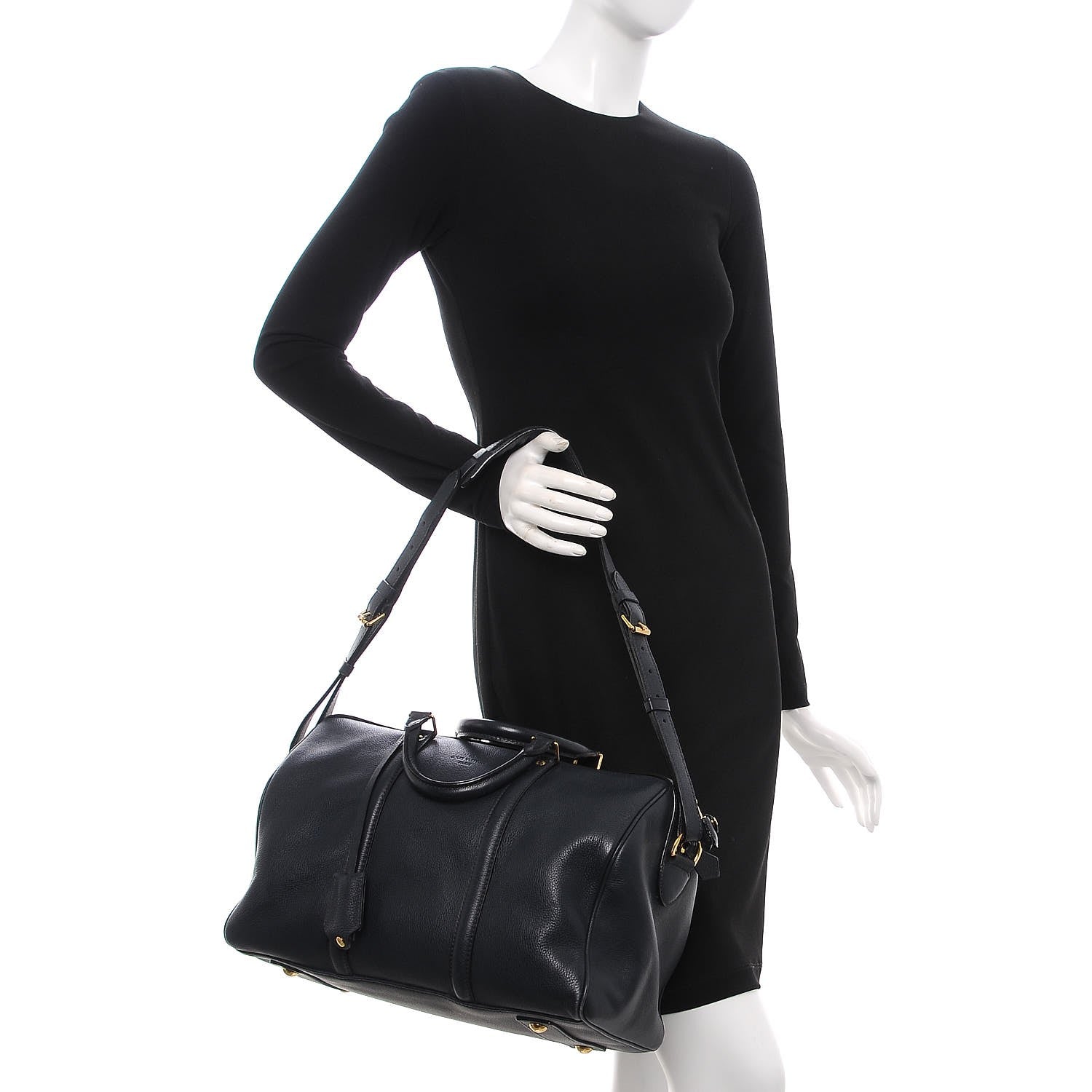 Louis Vuitton Veau Cachemire SC Bag MM Cobalt 2 of 8