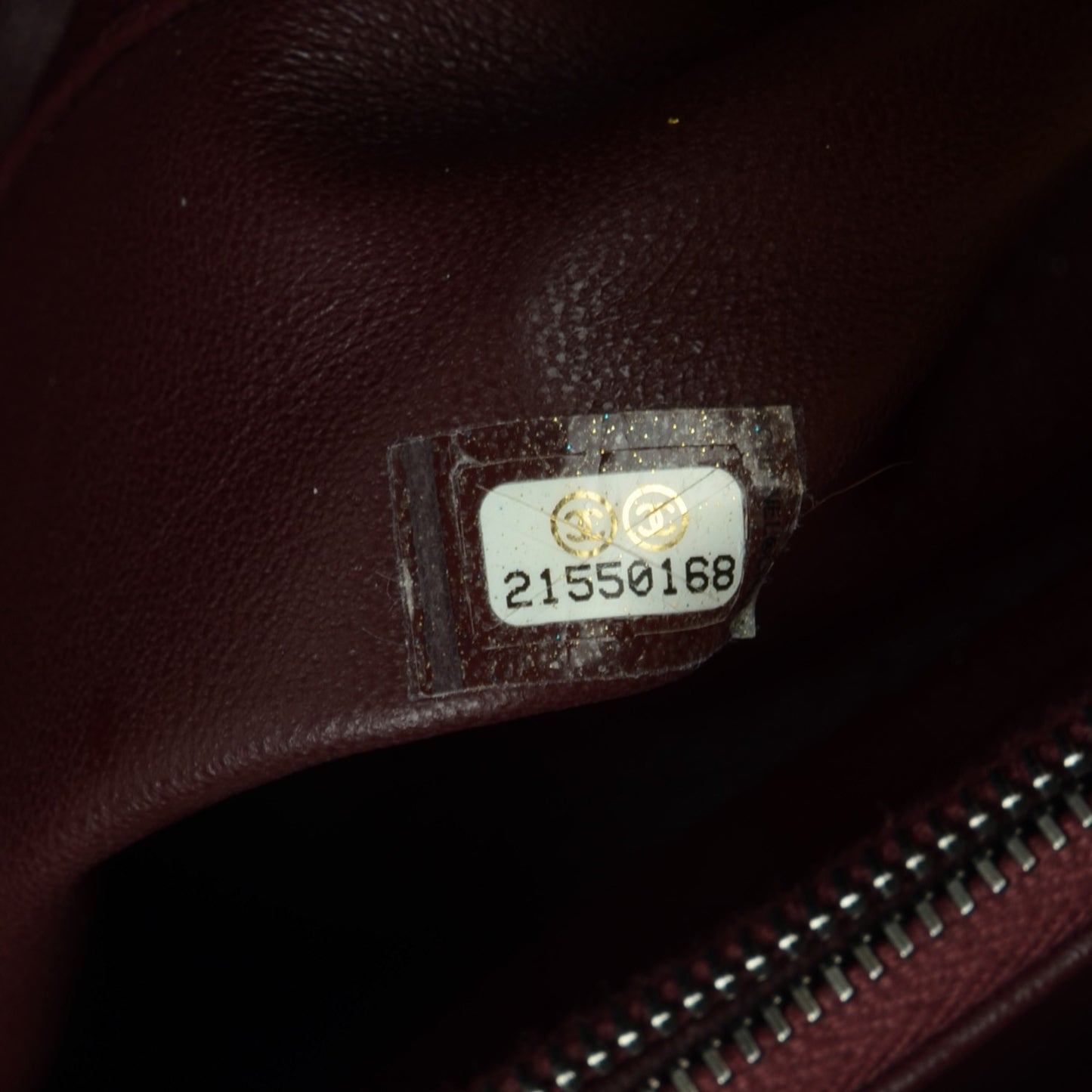 Lambskin Quilted Trendy CC Shopping Tote Black