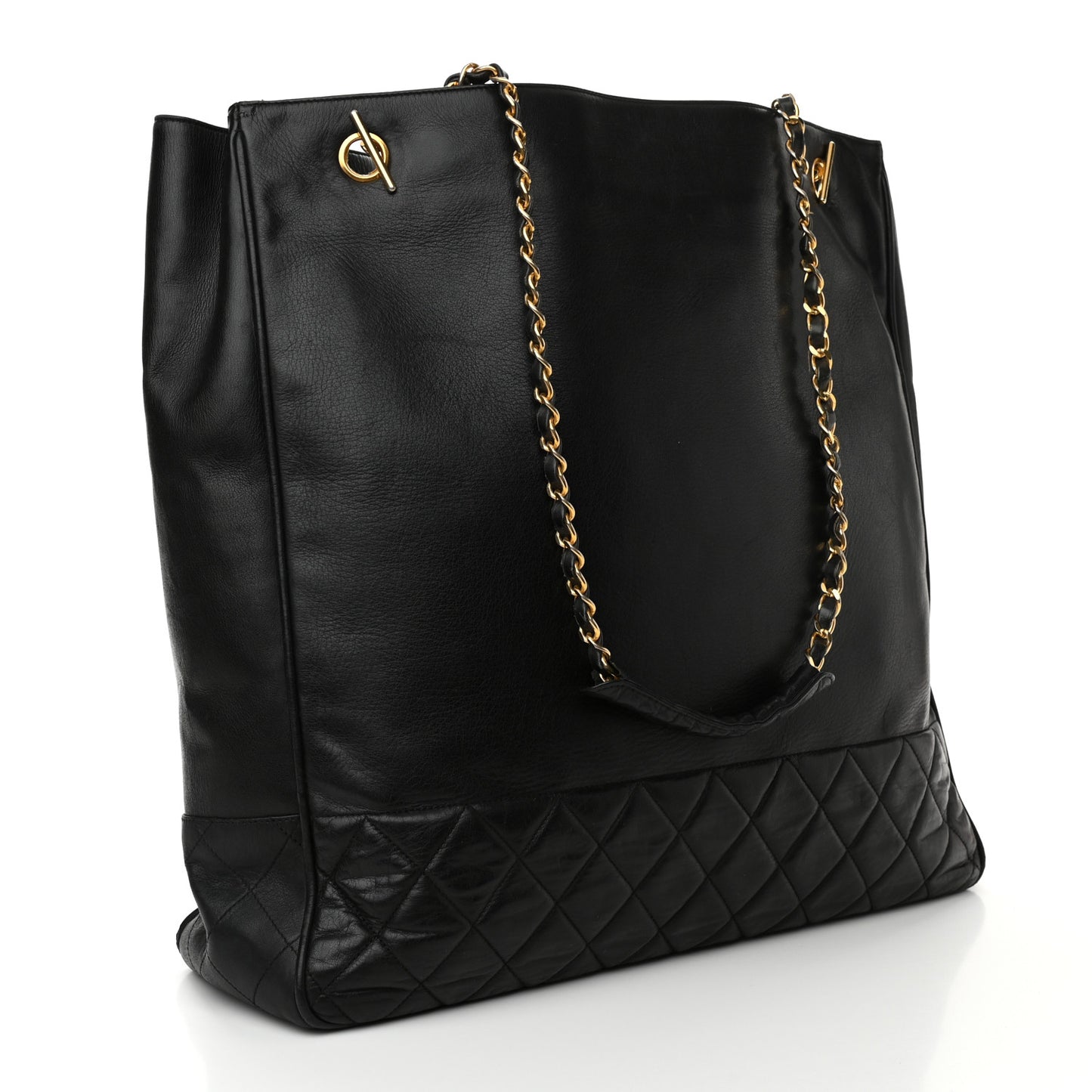 Lambskin Shoulder Bag Black