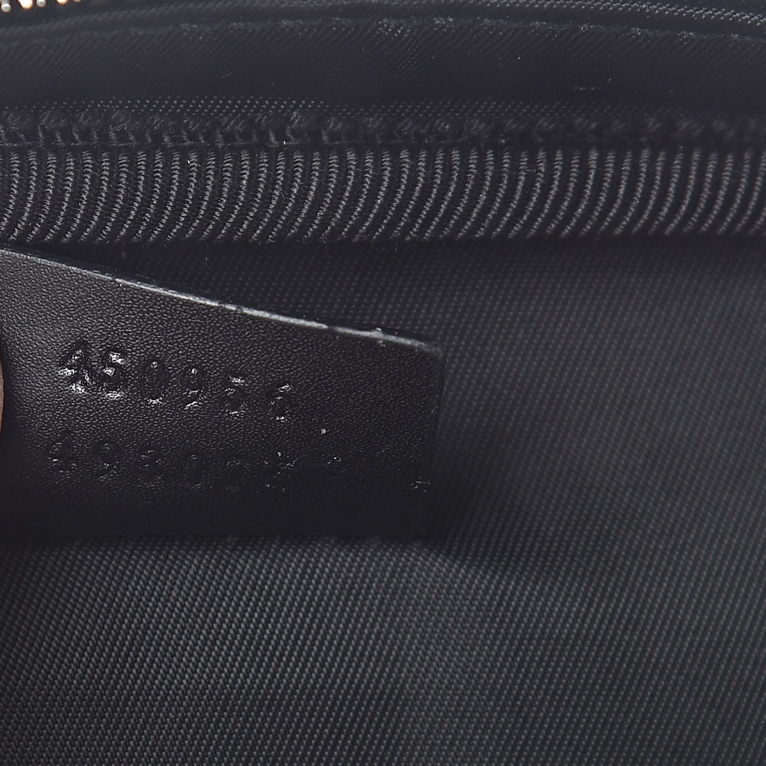Gucci GG Supreme Monogram Web Belt Bag Black 8 of 11