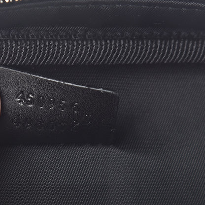 Gucci GG Supreme Monogram Web Belt Bag Black 8 of 11