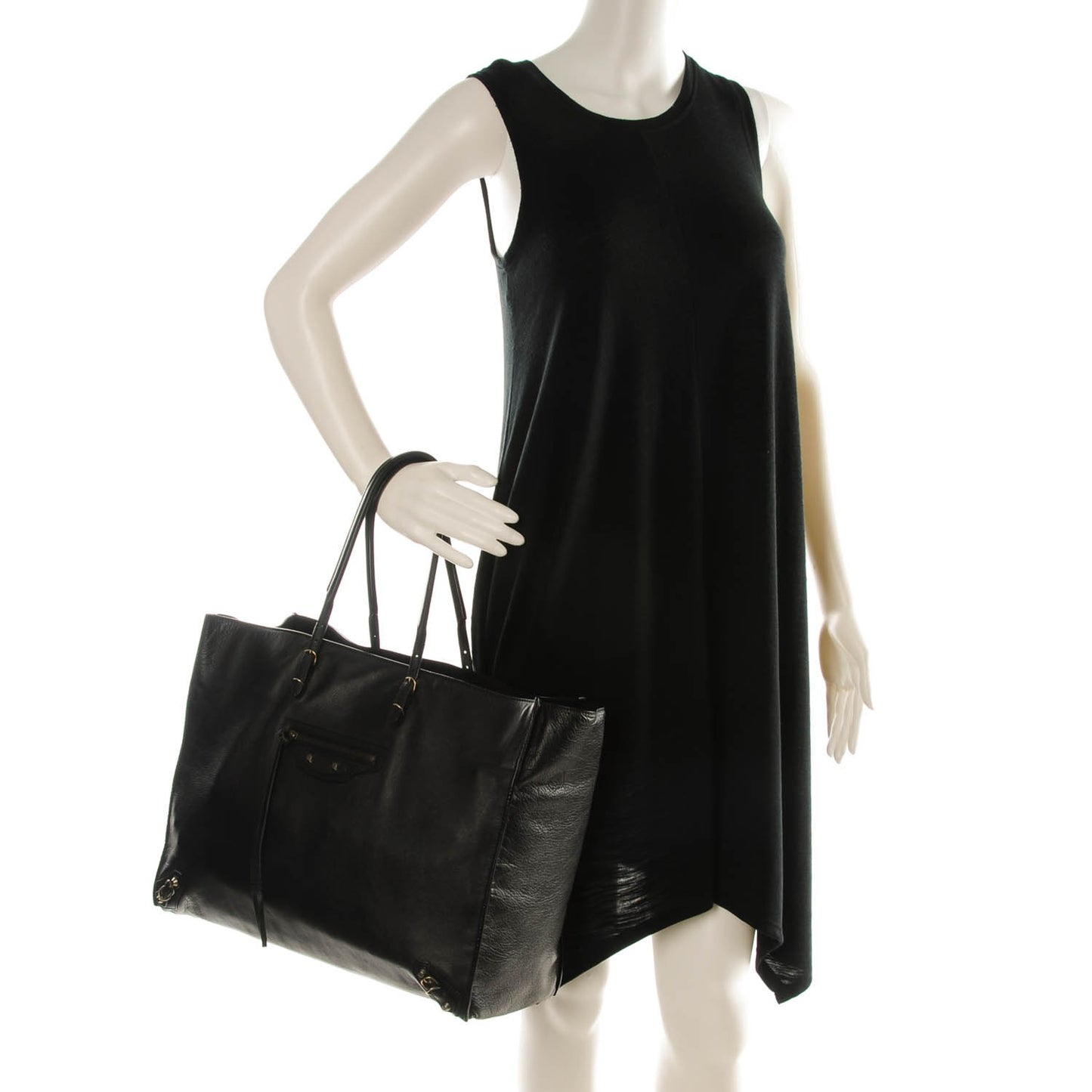 Veau Papier A4 Tote Black