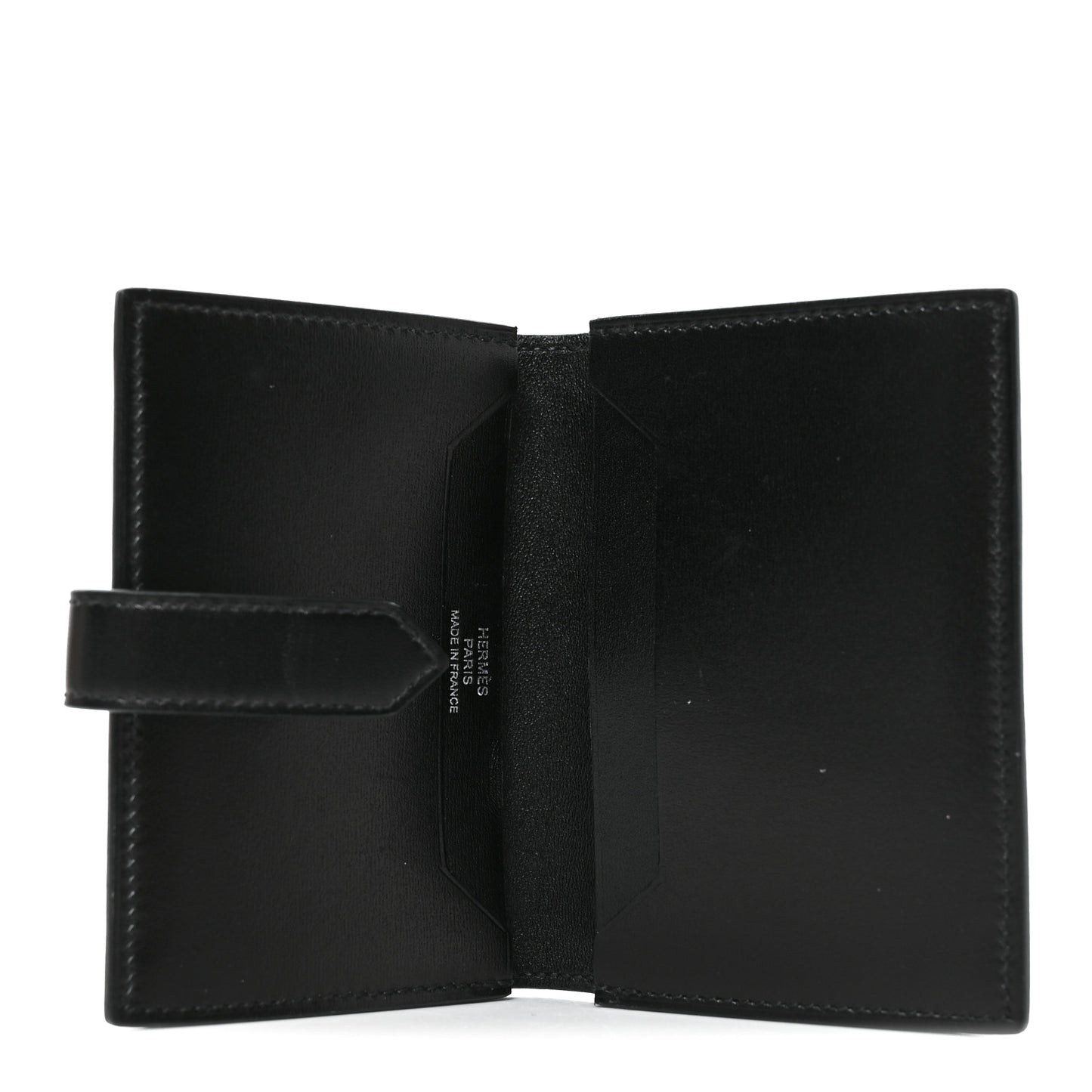 Box Monochrome Bearn Card Holder Wallet Black