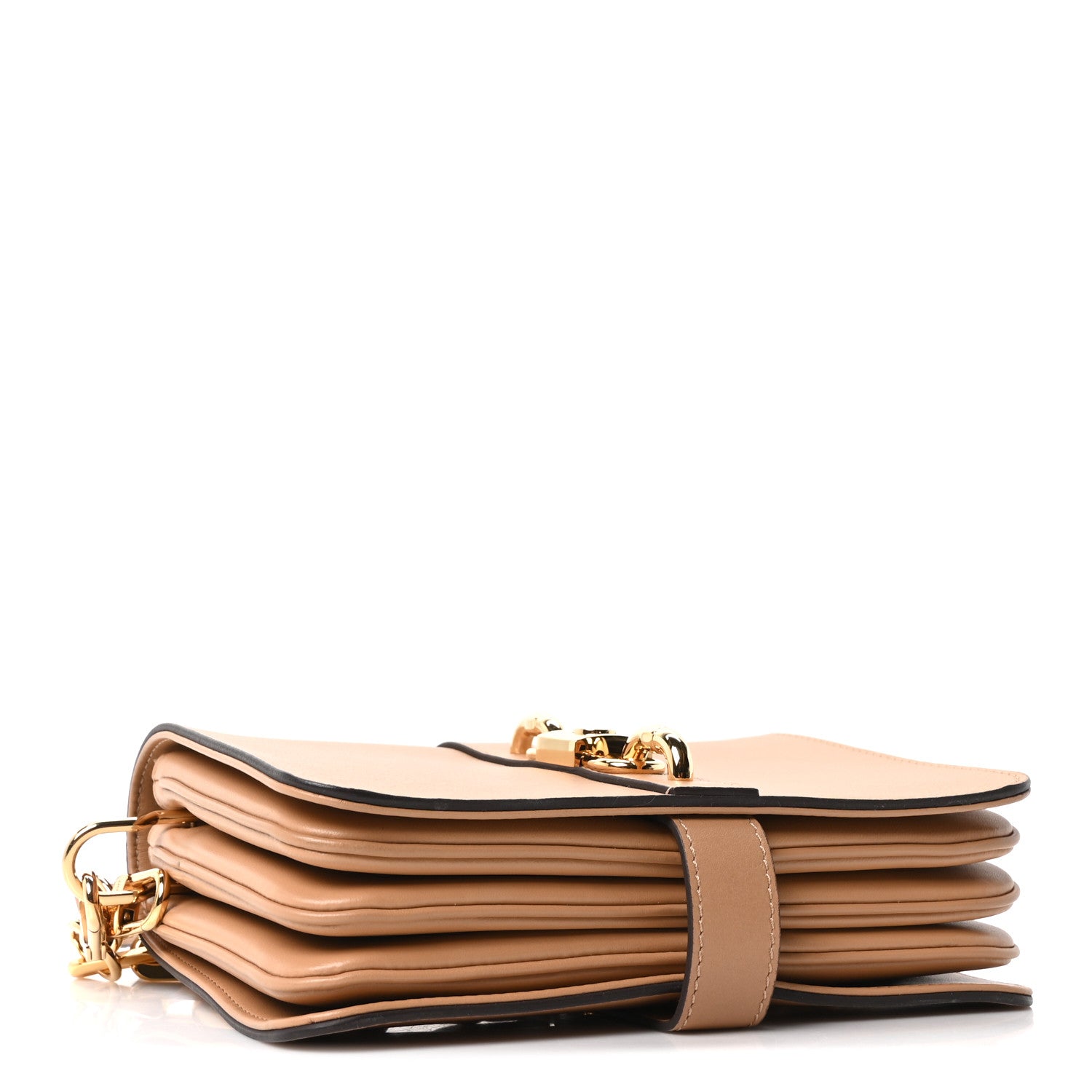 Louis Vuitton Calfskin Rendez-Vous Camel 4 of 10