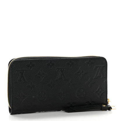 Louis Vuitton Empreinte Zippy Wallet Black 3 of 8