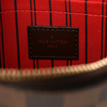 Louis Vuitton Damier Ebene Neverfull MM GM Pochette 6 of 9