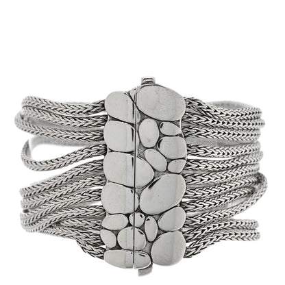 John Hardy Sterling Silver Kali Multi Row Chain Bracelet 2 of 3