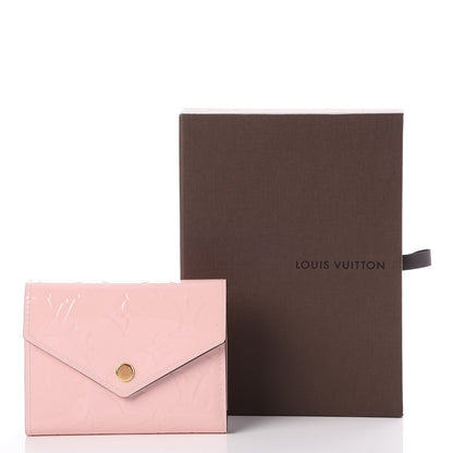 Louis Vuitton Vernis Victorine Wallet Rose Ballerine 8 of 8
