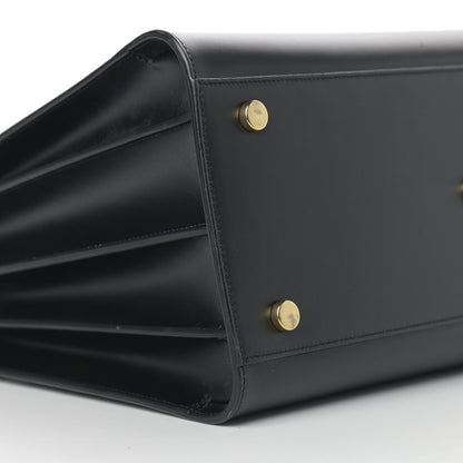 Saint Laurent Calfskin Small Sac De Jour Black Fuchsia 8 of 18