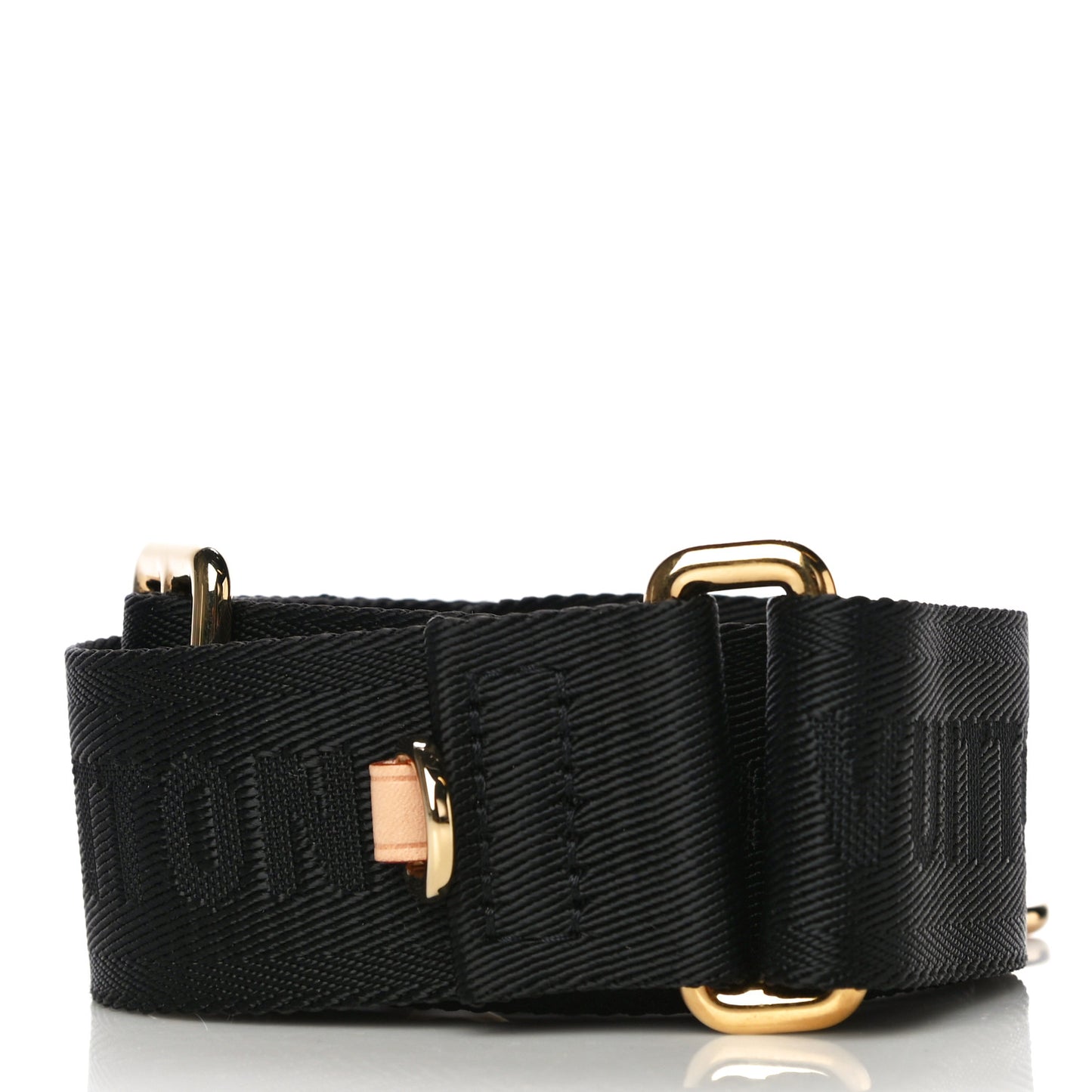 Monogram Multi Pochette Accessories Bandouliere Shoulder Strap Black