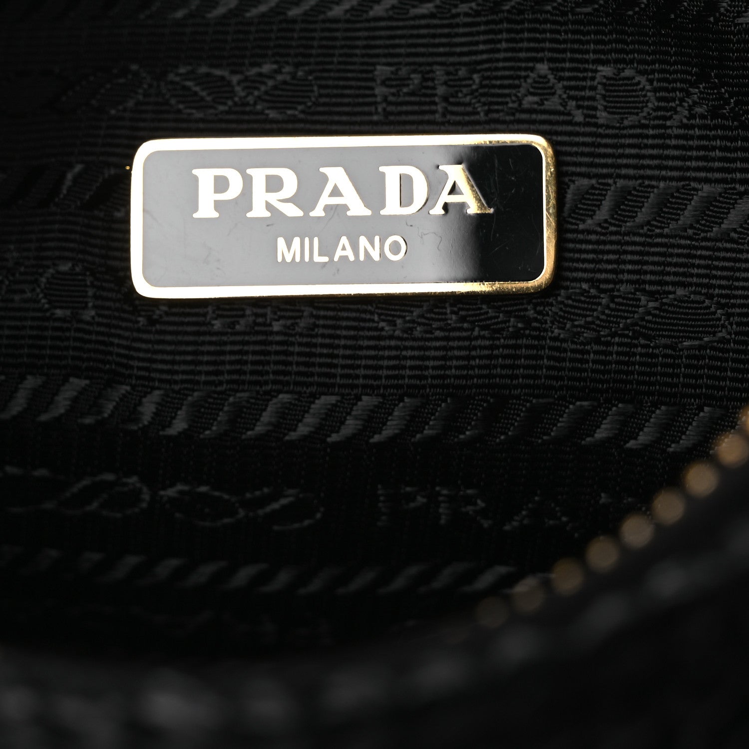 Prada Yarn Raffia Effect Crochet Re-Edition 2005 Shoulder Bag Black 6 of 12