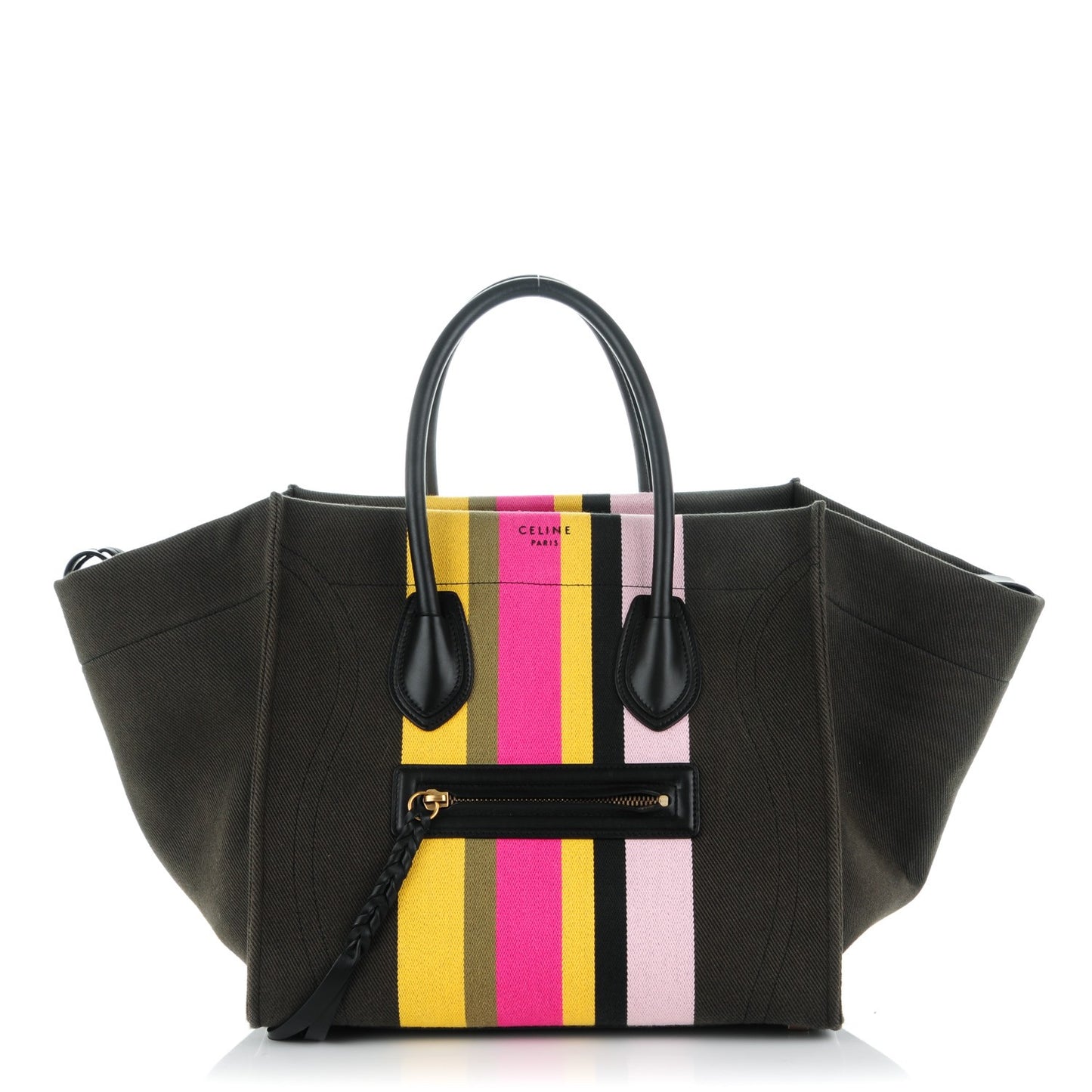 Cotton Canvas Medium Phantom Luggage Multicolor