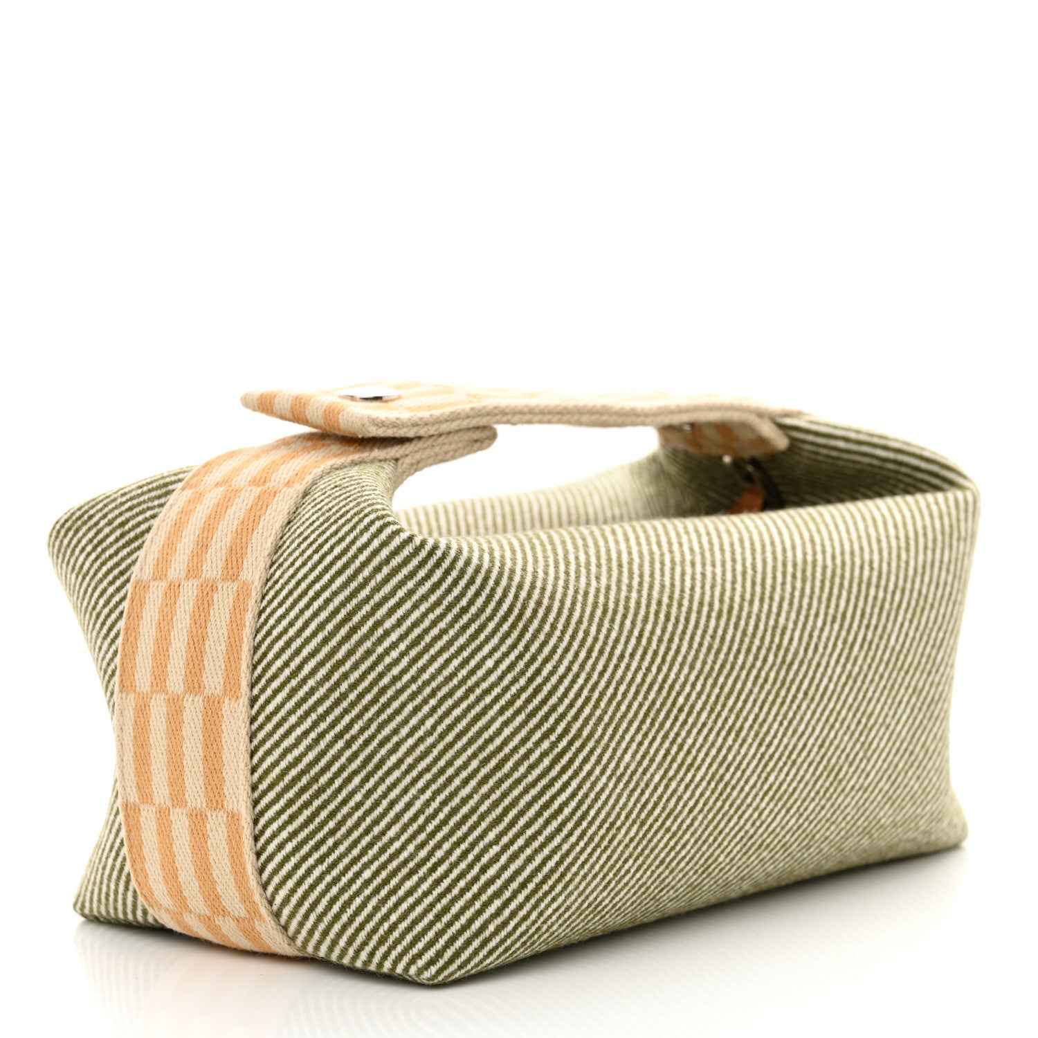 Hermes Wool Small Bride-A-Brac H Natte Pouch Vert Foret 3 of 10
