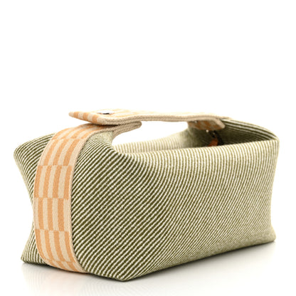 Hermes Wool Small Bride-A-Brac H Natte Pouch Vert Foret 3 of 10