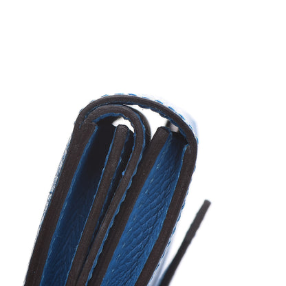 Hermes Epsom Mini Bearn Wallet Bleu Zellige 9 of 9