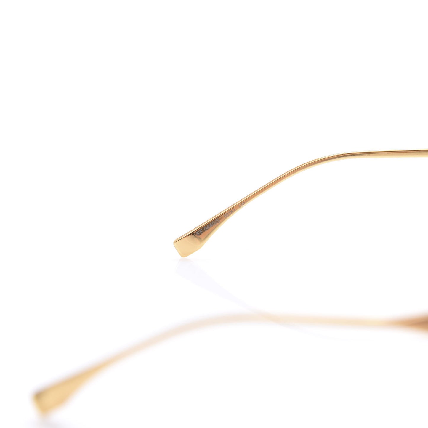 Mirrored Forceful Shield Sunglasses FF 0440/S Yellow