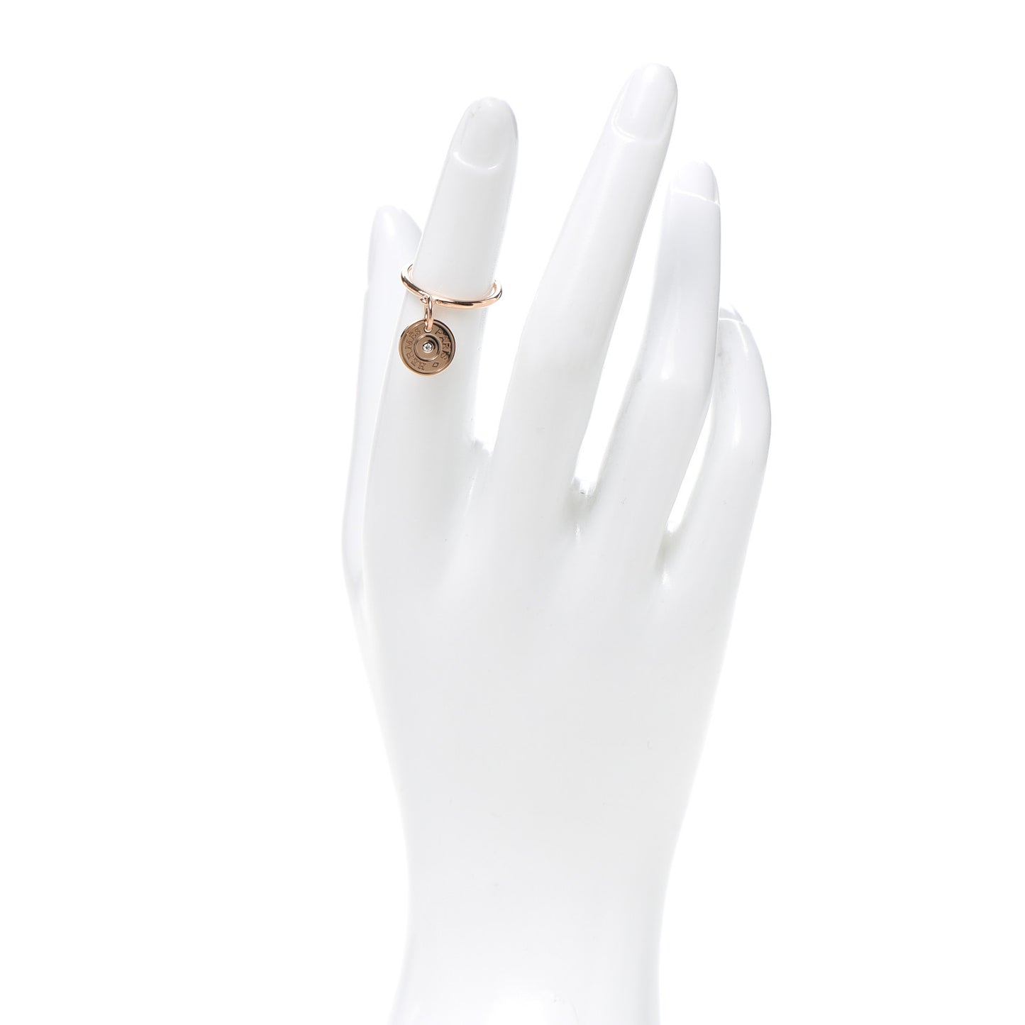 18K Rose Gold Diamond Gambade Ring 47 4