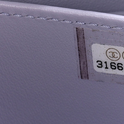 Chanel Caviar Quilted Camera Bag Light Purple 7 of 10