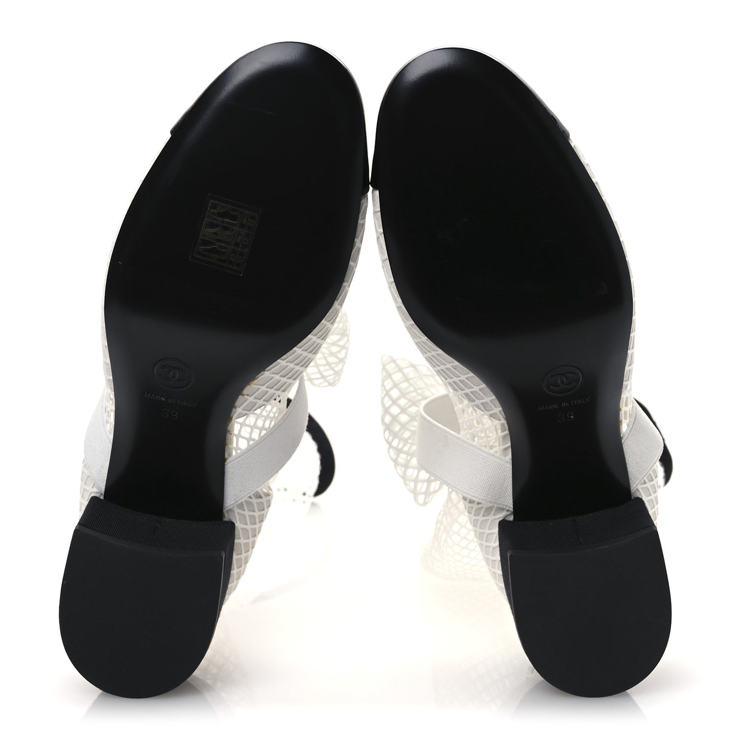 Mesh Kid Suede Patent Mary Jane Short Boots 39 White Black