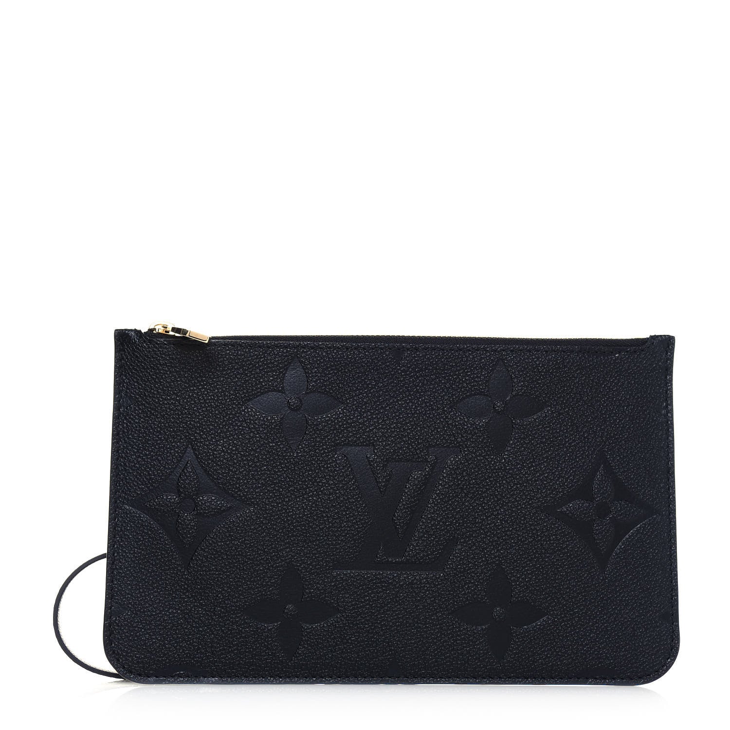 Louis Vuitton Empreinte Monogram Giant Neverfull MM Pochette Black 1 of 10
