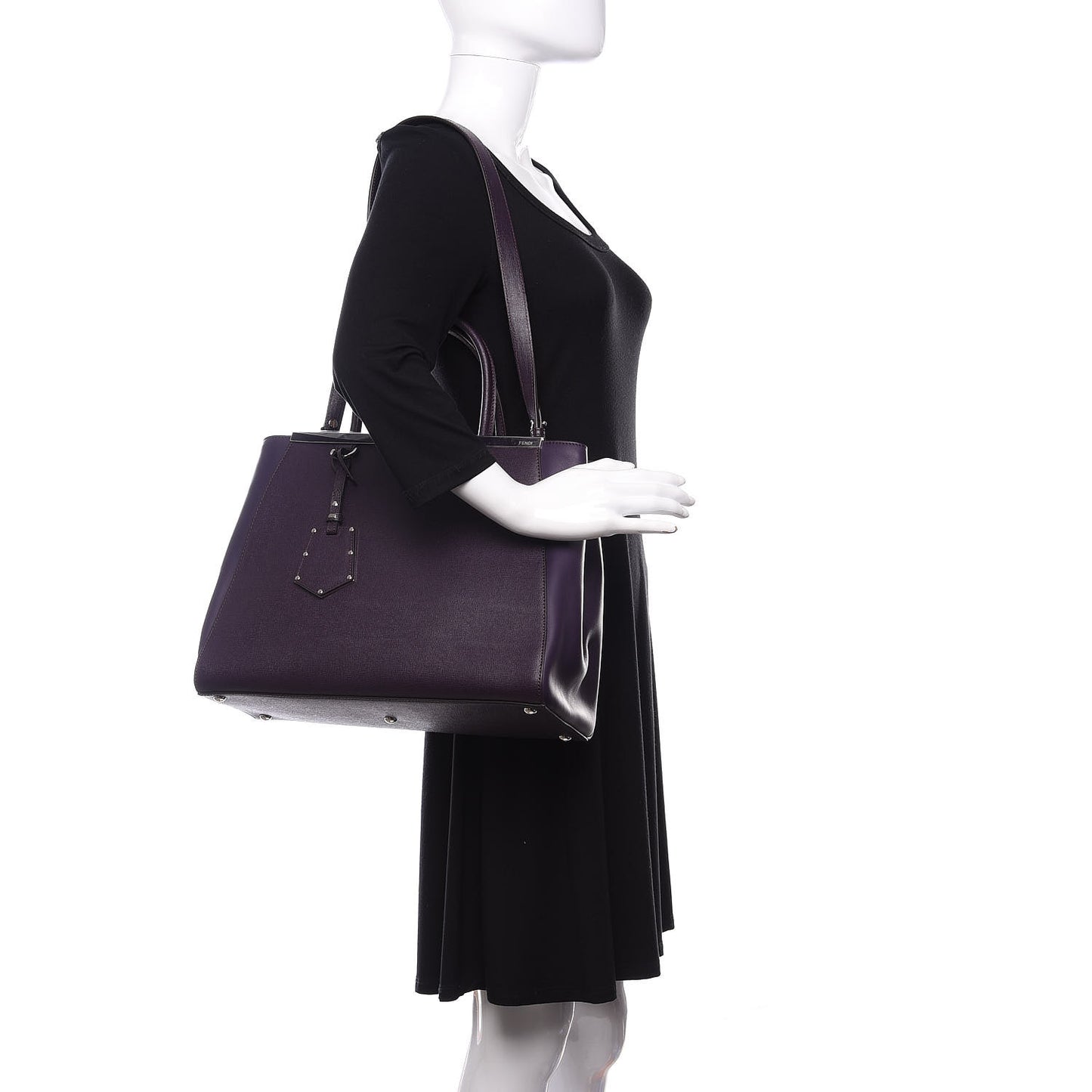 Vitello Elite Regular 2Jours Tote Ametista