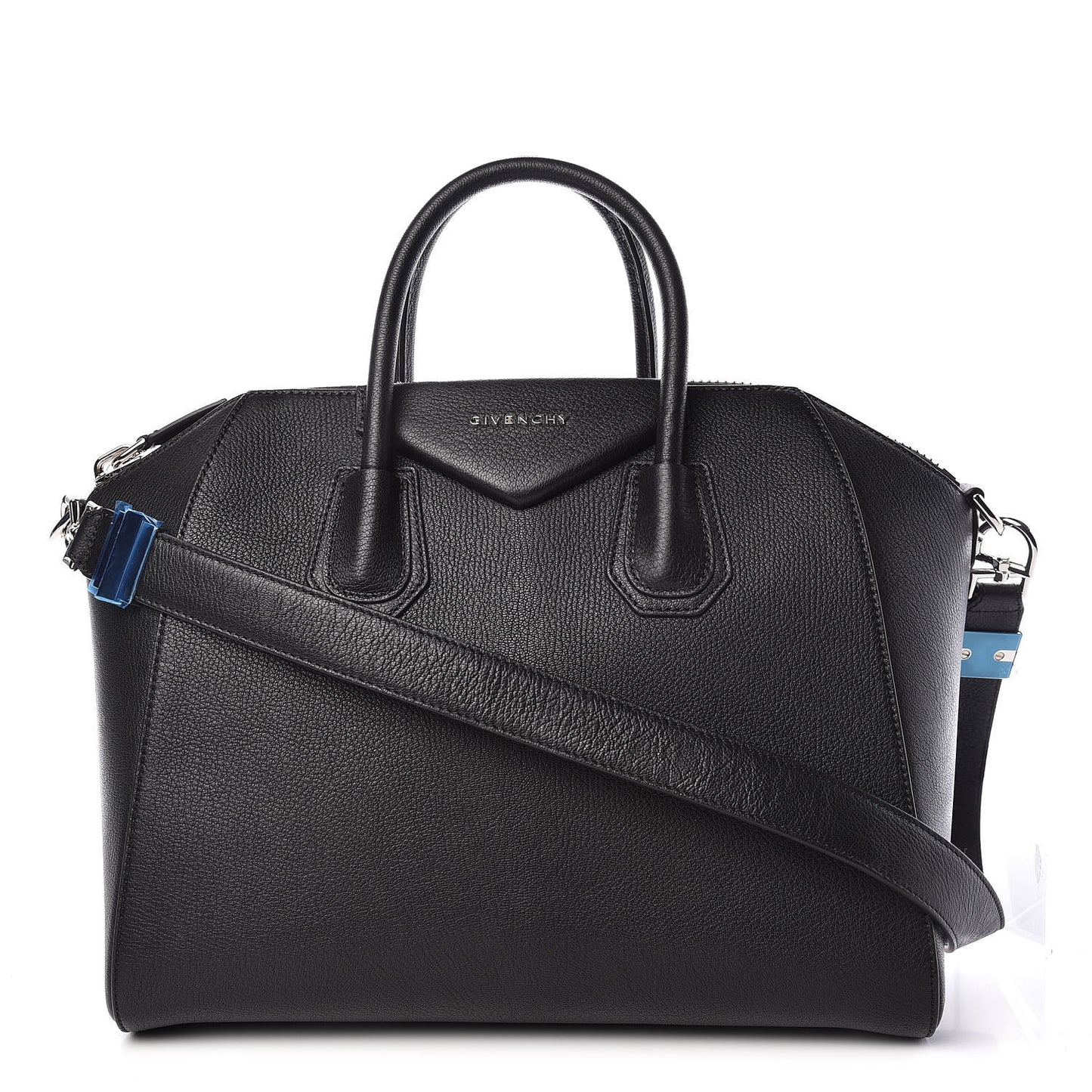 Sugar Goatskin Medium Antigona Black
