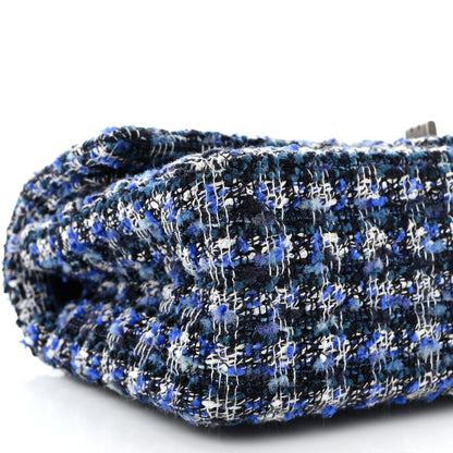 Chanel Tweed Quilted 2.55 Reissue 225 Flap Blue 9 of 10
