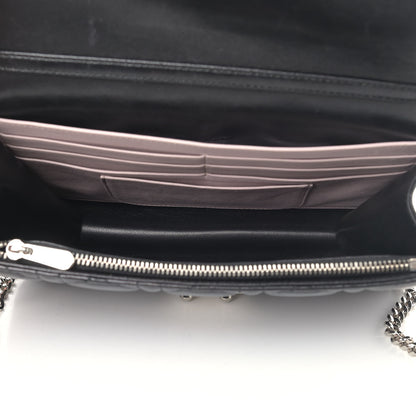 Christian Dior Lambskin Cannage Miss Dior Promenade Pouch Black 4 of 7