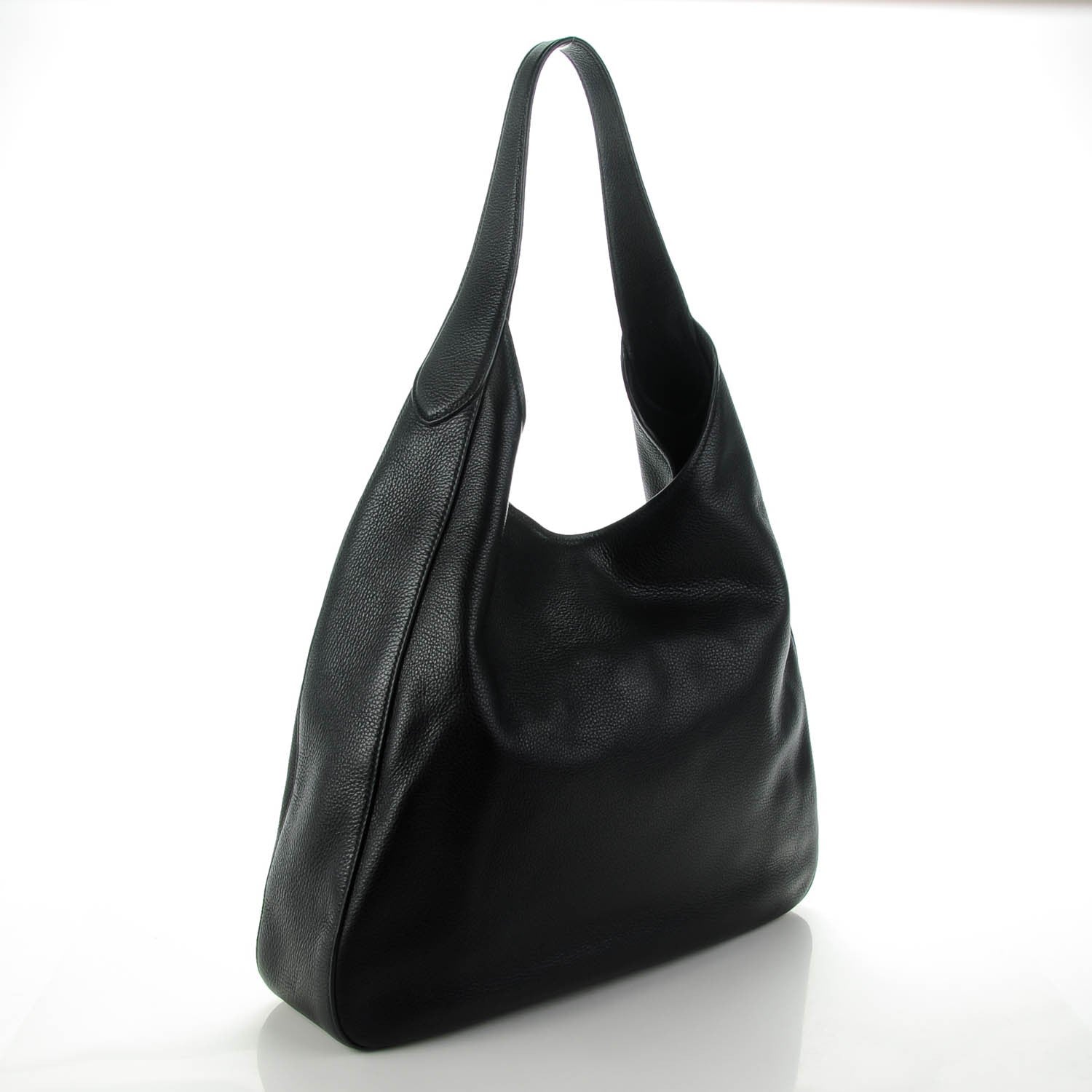 Prada Vitello Daino Medium Pocket Hobo Bag Nero Black 3 of 9