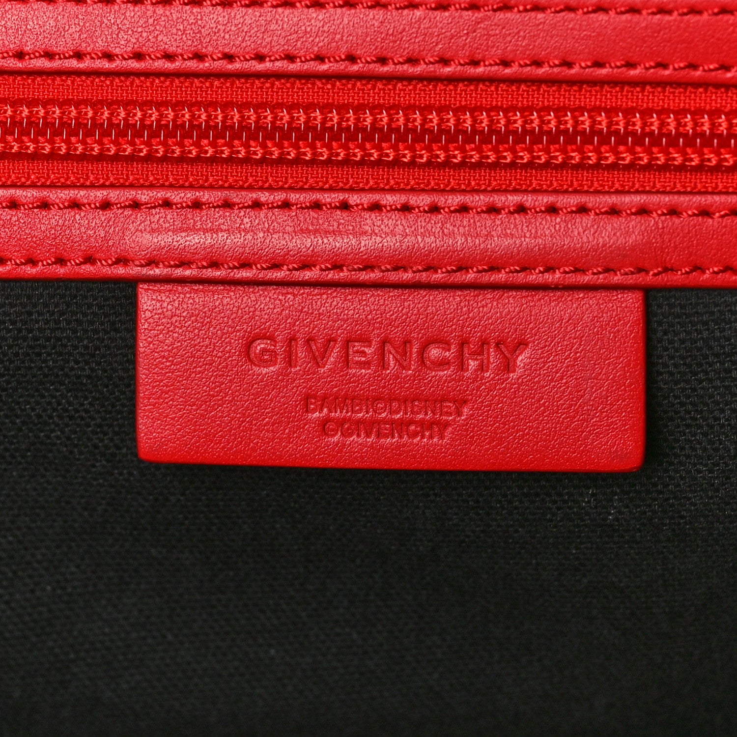 Givenchy Nylon Bambi Print Nano Backpack Red 1385739 – FASHIONPHILE