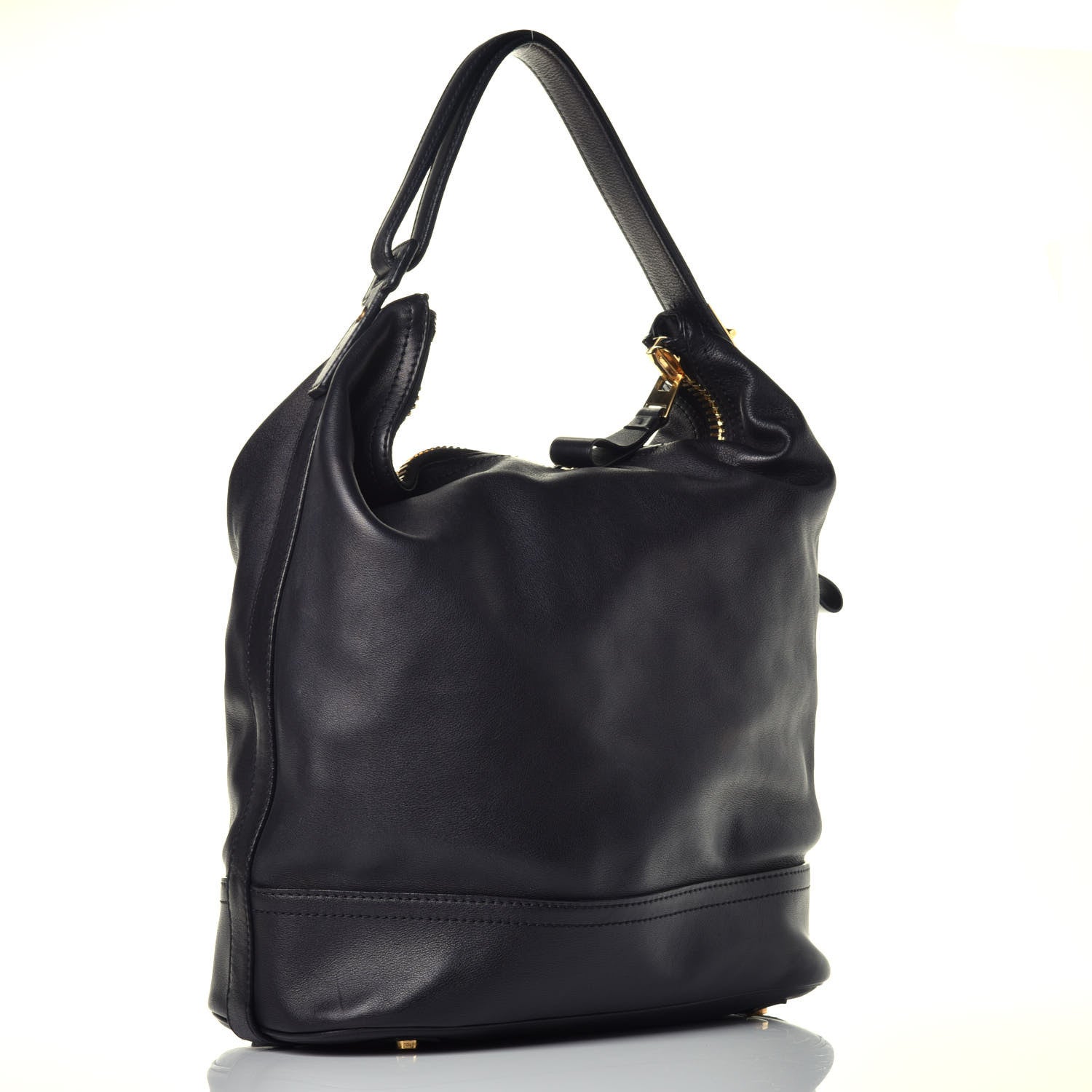 Tom Ford Calfskin Hobo Black 3 of 8