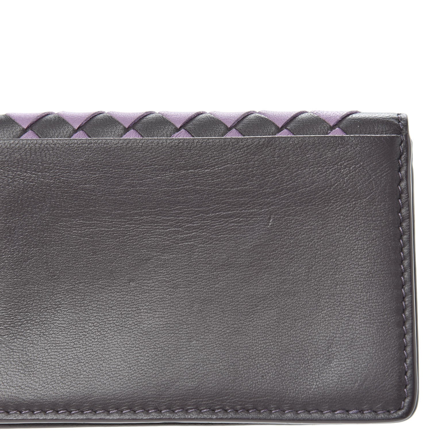 Bottega Veneta Nappa Intrecciato Card Holder Purple 8 of 9