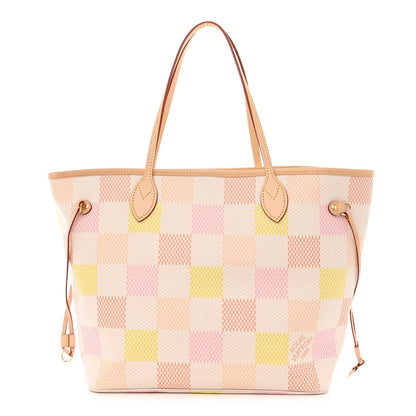 Louis Vuitton Damier Giant Neverfull MM Peach 3 of 12