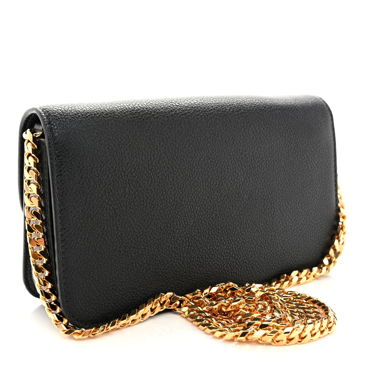 Tom Ford Grained Calfskin Crossbody Bag Black 3 of 9