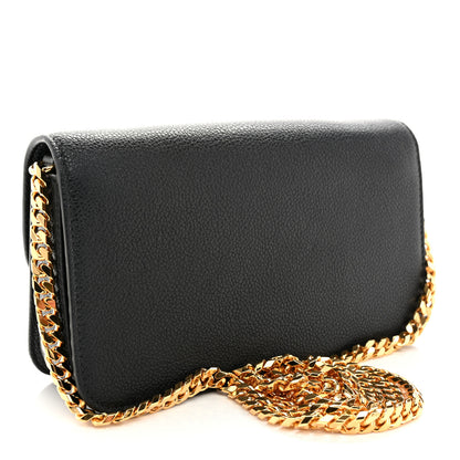 Tom Ford Grained Calfskin Crossbody Bag Black 3 of 9