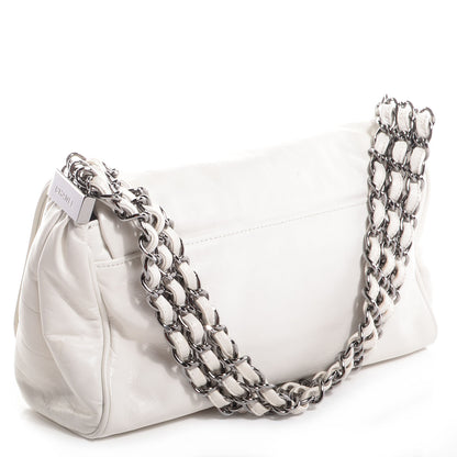 Chanel Lambskin Rock and Chain Small Flap White 3 of 6
