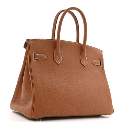 Hermes Togo Birkin 30 Gold 3 of 11