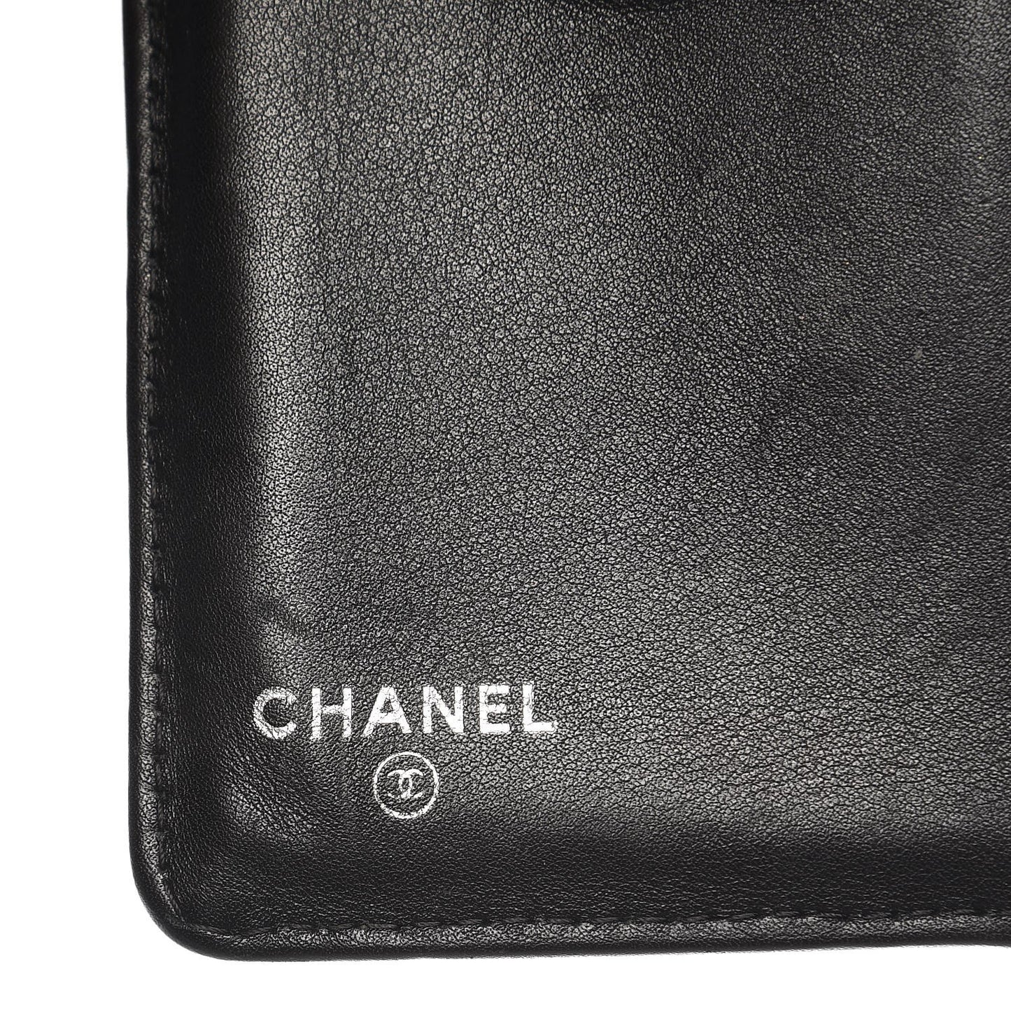 Caviar Timeless CC Zipped Pocket Wallet Black