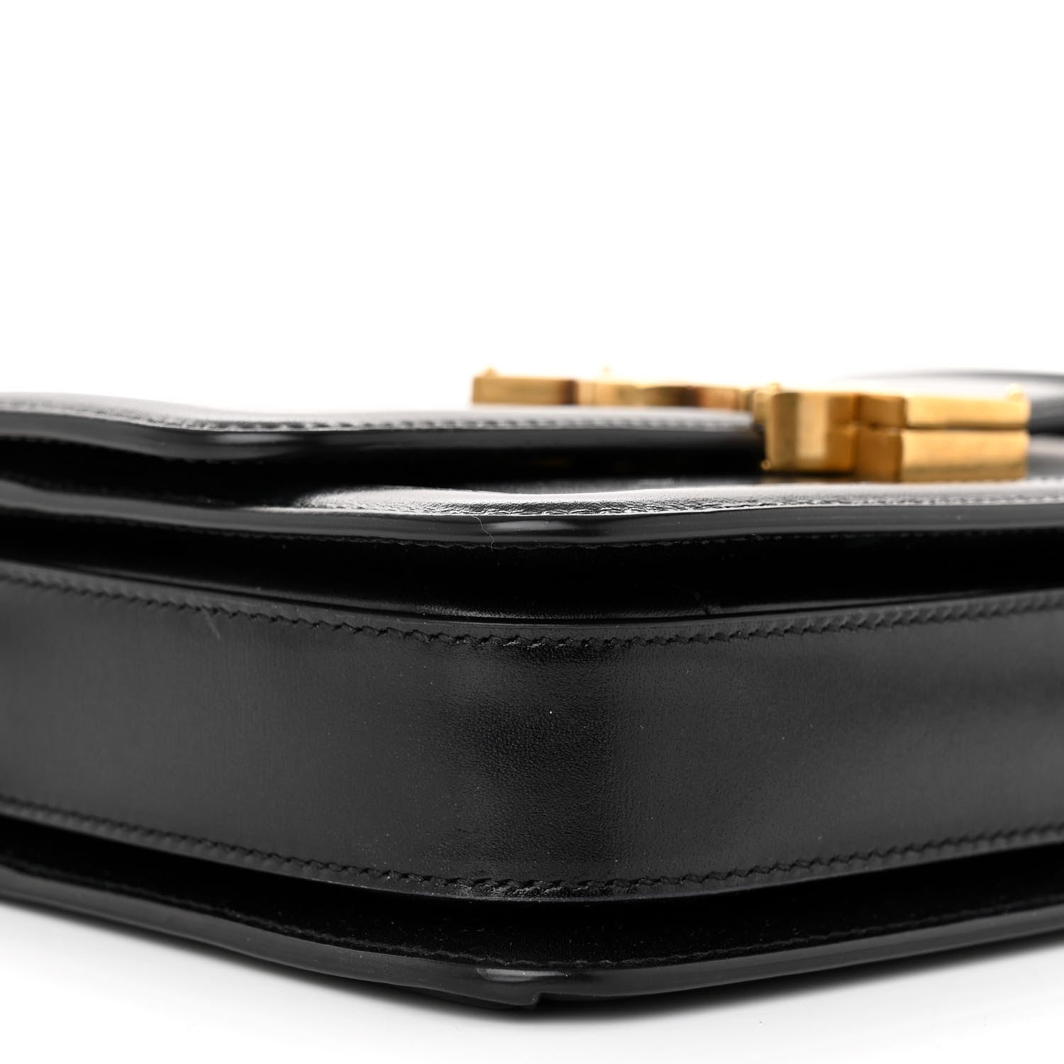 Saint Laurent Smooth Calfskin Small Solferino Satchel Black 9 of 14