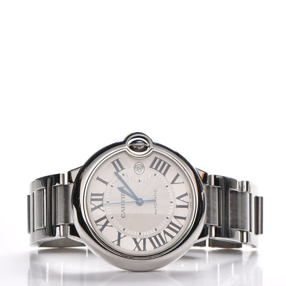 Cartier Stainless Steel 42mm Ballon Bleu De Automatic Watch 3 of 9