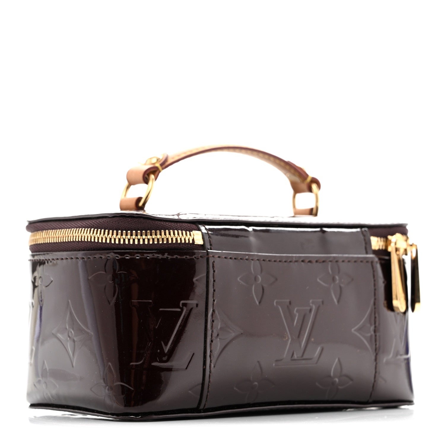 Louis Vuitton Vernis Vanity Jewel Case Amarante 3 of 10