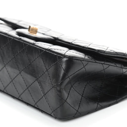 Chanel Aged Calfskin Quilted 2.55 Reissue 225 Flap Black 7 of 9