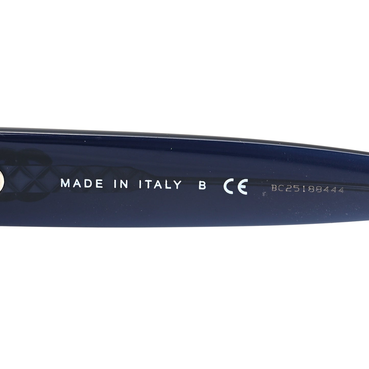 Acetate Square CC Sunglasses 5385 Blue