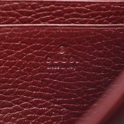 Gucci Dollar Calfskin Crystal Mini Dionysus Chain Wallet Vintage Bordeaux 6 of 13