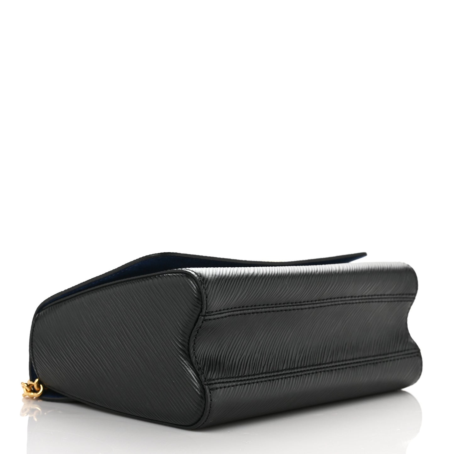Epi Sequin Bird Twist Shoulder Bag MM Black