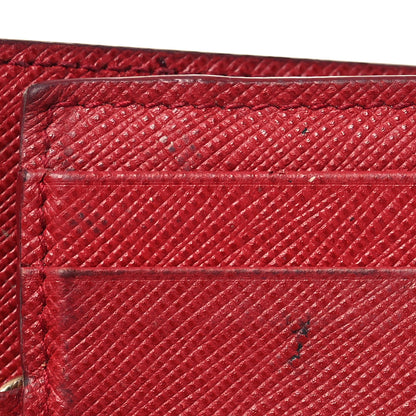 Prada Vitello Move Continental Flap Wallet Lacca 11 of 17