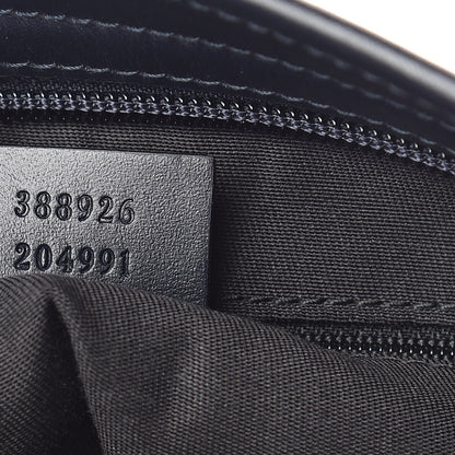 Gucci GG Supreme Monogram Web Flat Messenger Bag Navy 7 of 10