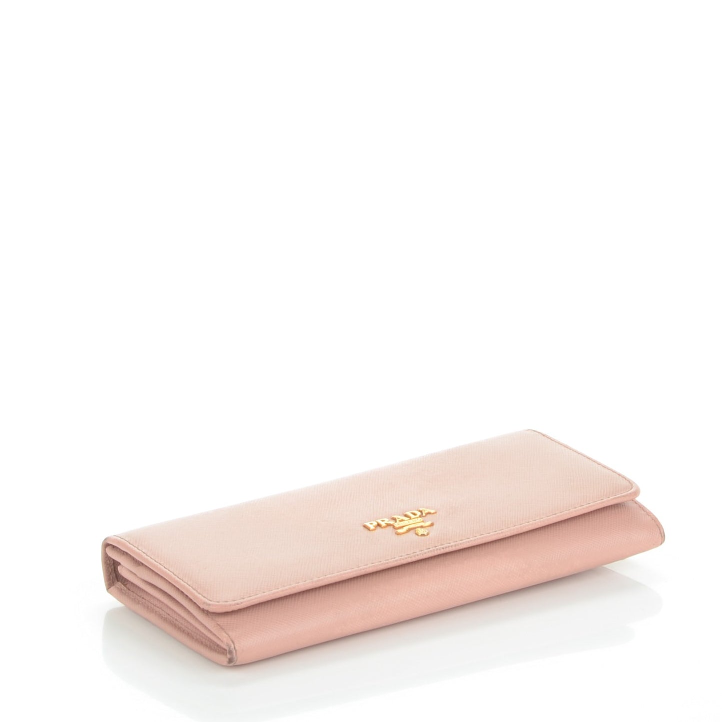 Saffiano Metal Continental Flap Wallet Orchidea