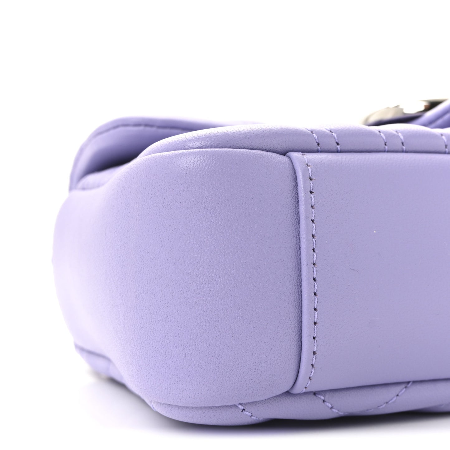 Lambskin Matelasse Small GG Marmont Shoulder Bag Lapis
